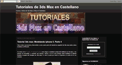Desktop Screenshot of 3dsmaxencastellano.com